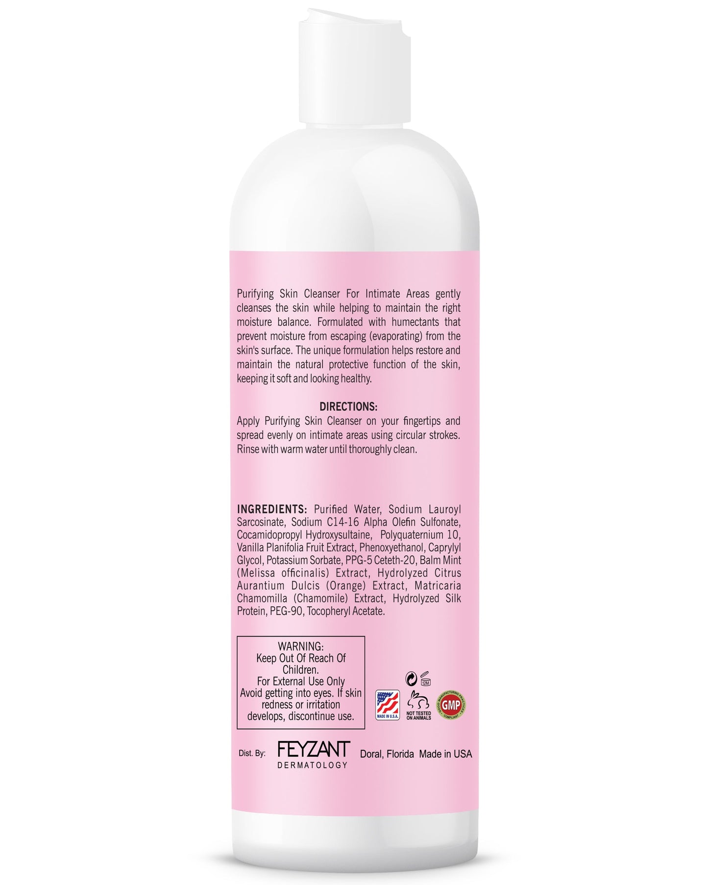 Purifying Skin Cleanser for Intimate Areas