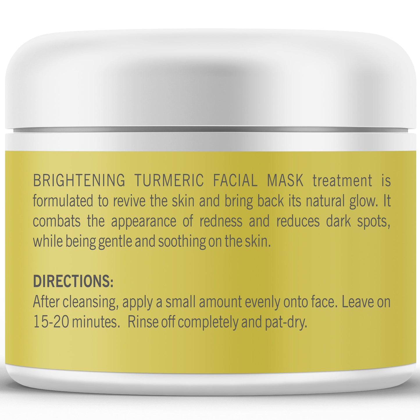 Brightening Turmeric Facial Mask